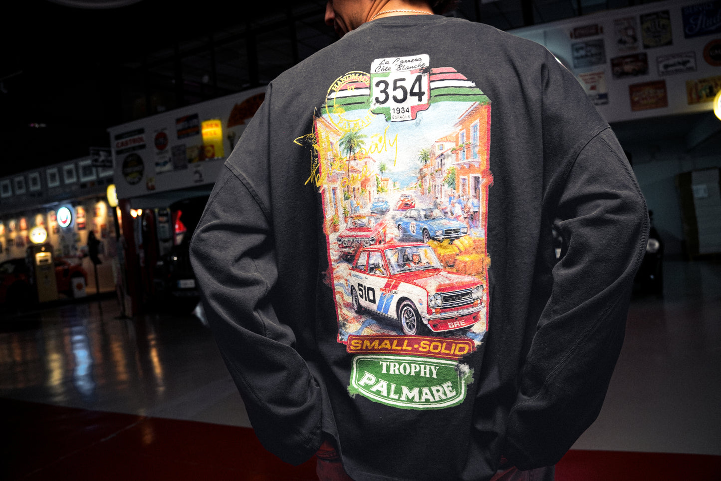 LA CARRERA CÔTE BLANCHE´S WASHED HEAVYWEIGHTED LONGSLEEVE