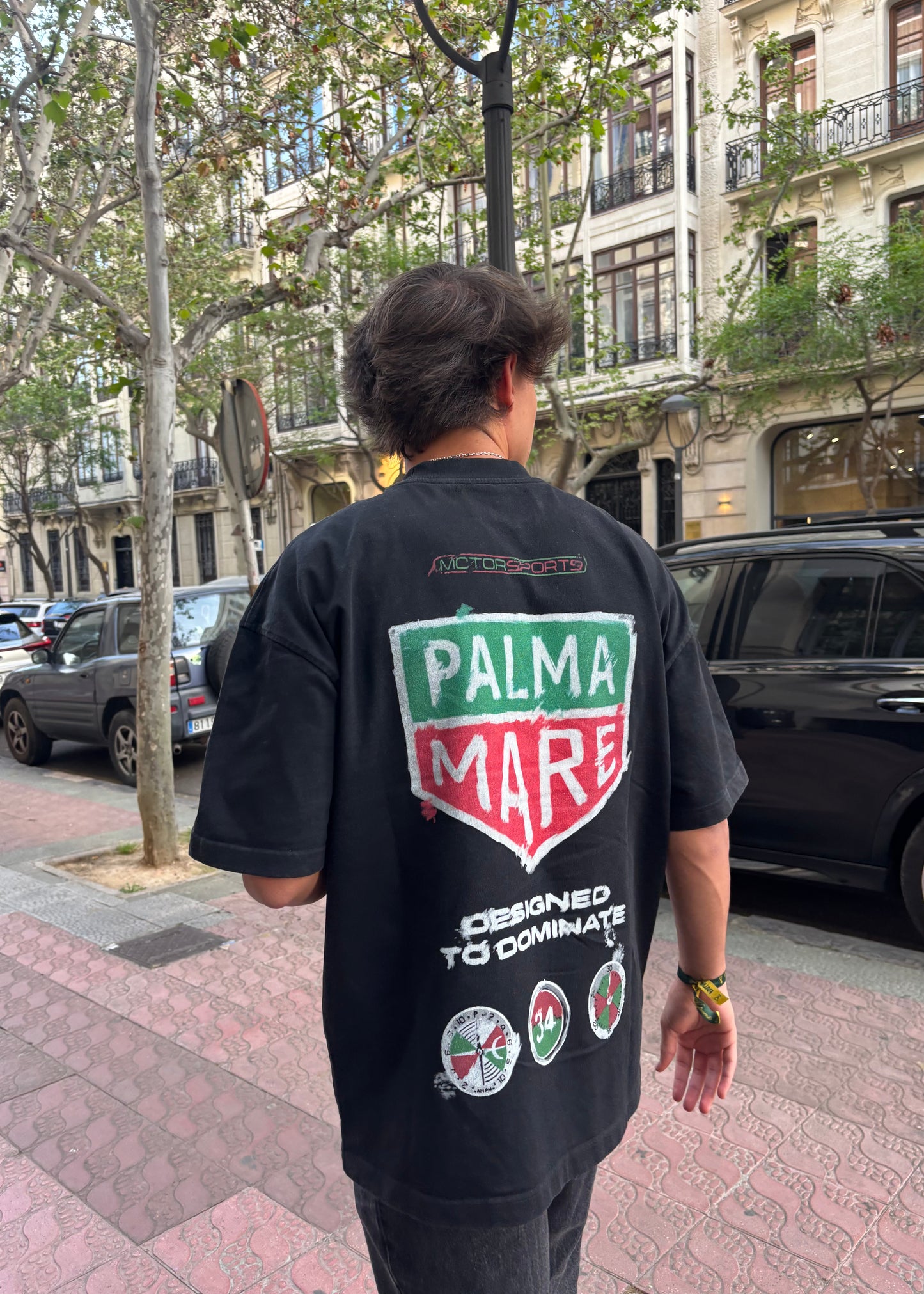 LE TEMPO DE LA SQUADRA 34´S WASHED HEAVYWEIGHTED T-SHIRT