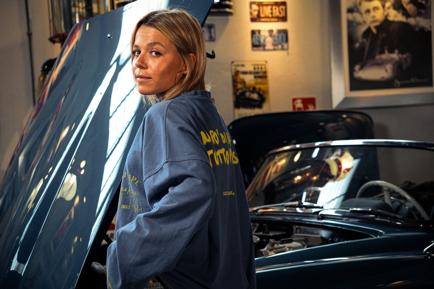 UN PO DI MARE´S WASHED HEAVYWEIGHTED LONGSLEEVE
