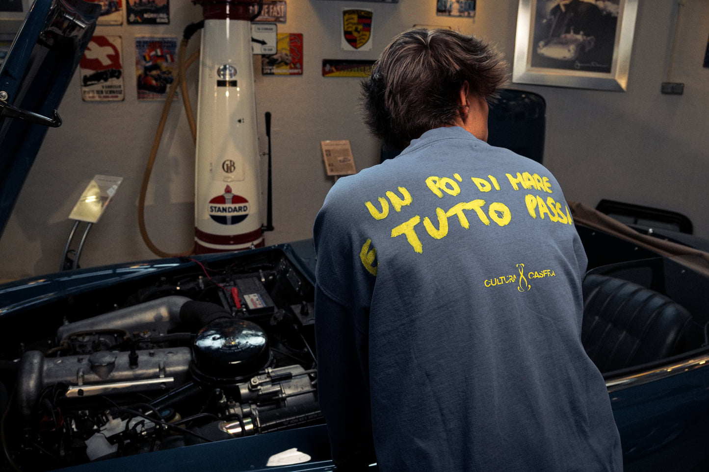 UN PO DI MARE´S WASHED HEAVYWEIGHTED LONGSLEEVE