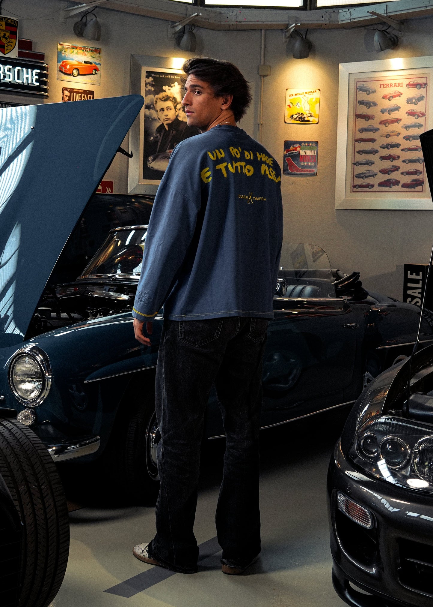 UN PO DI MARE´S WASHED HEAVYWEIGHTED LONGSLEEVE