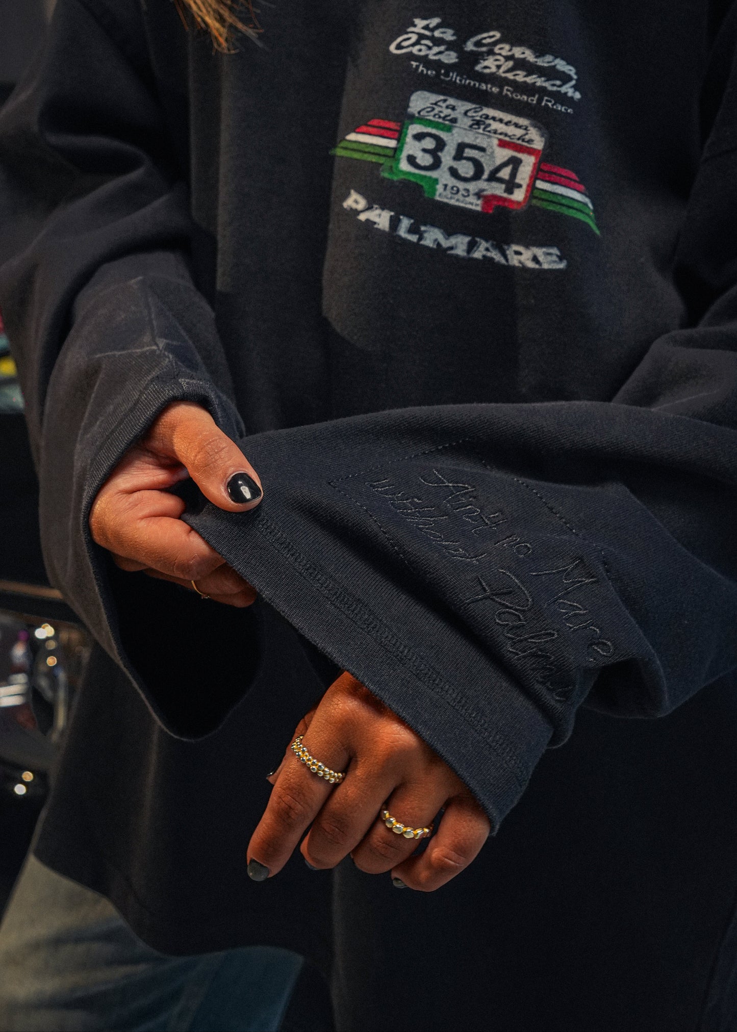 LA CARRERA CÔTE BLANCHE´S WASHED HEAVYWEIGHTED LONGSLEEVE