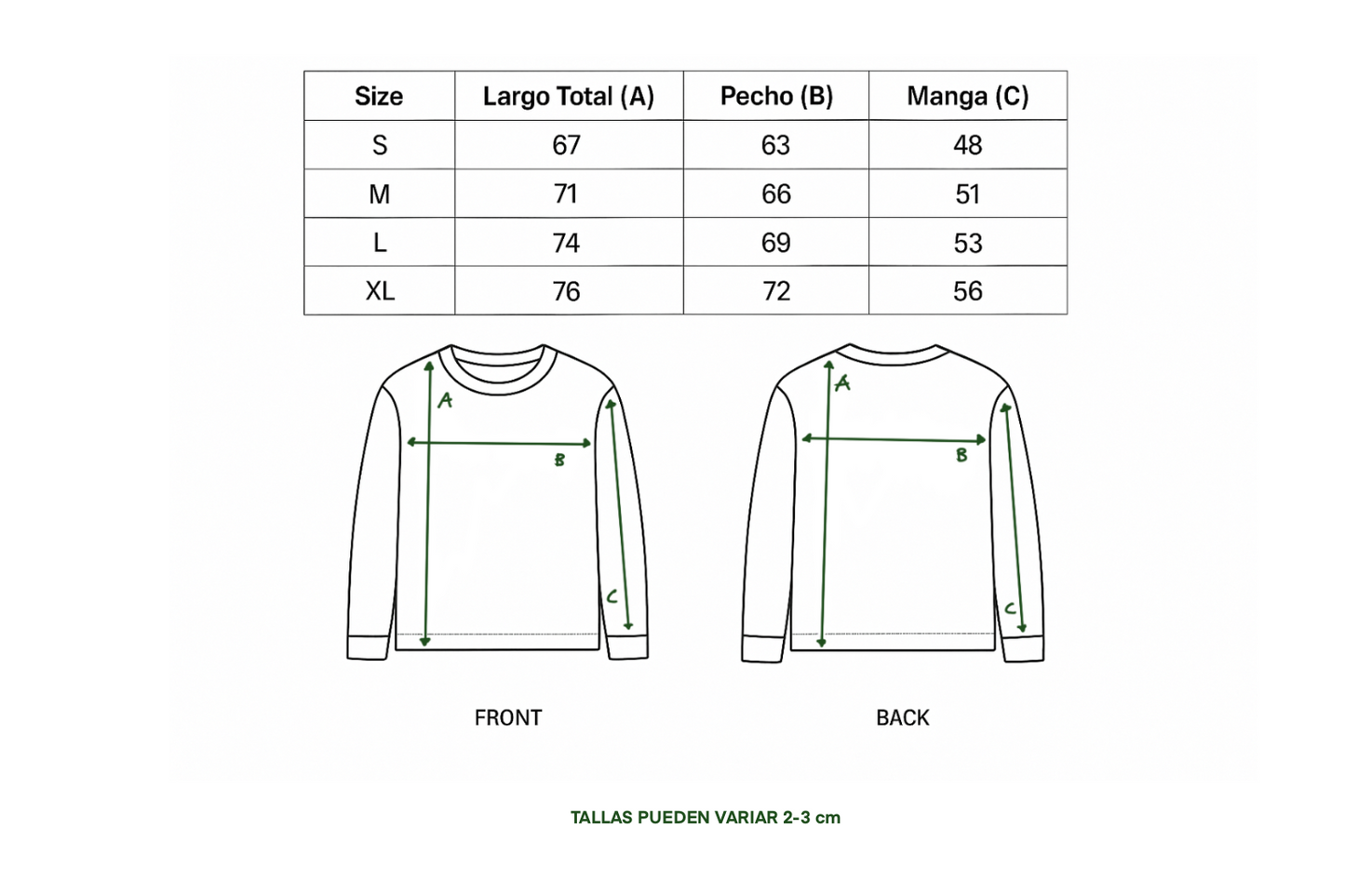 LE TEMPO - HEAVYWEIGHTED LONGSLEEVE