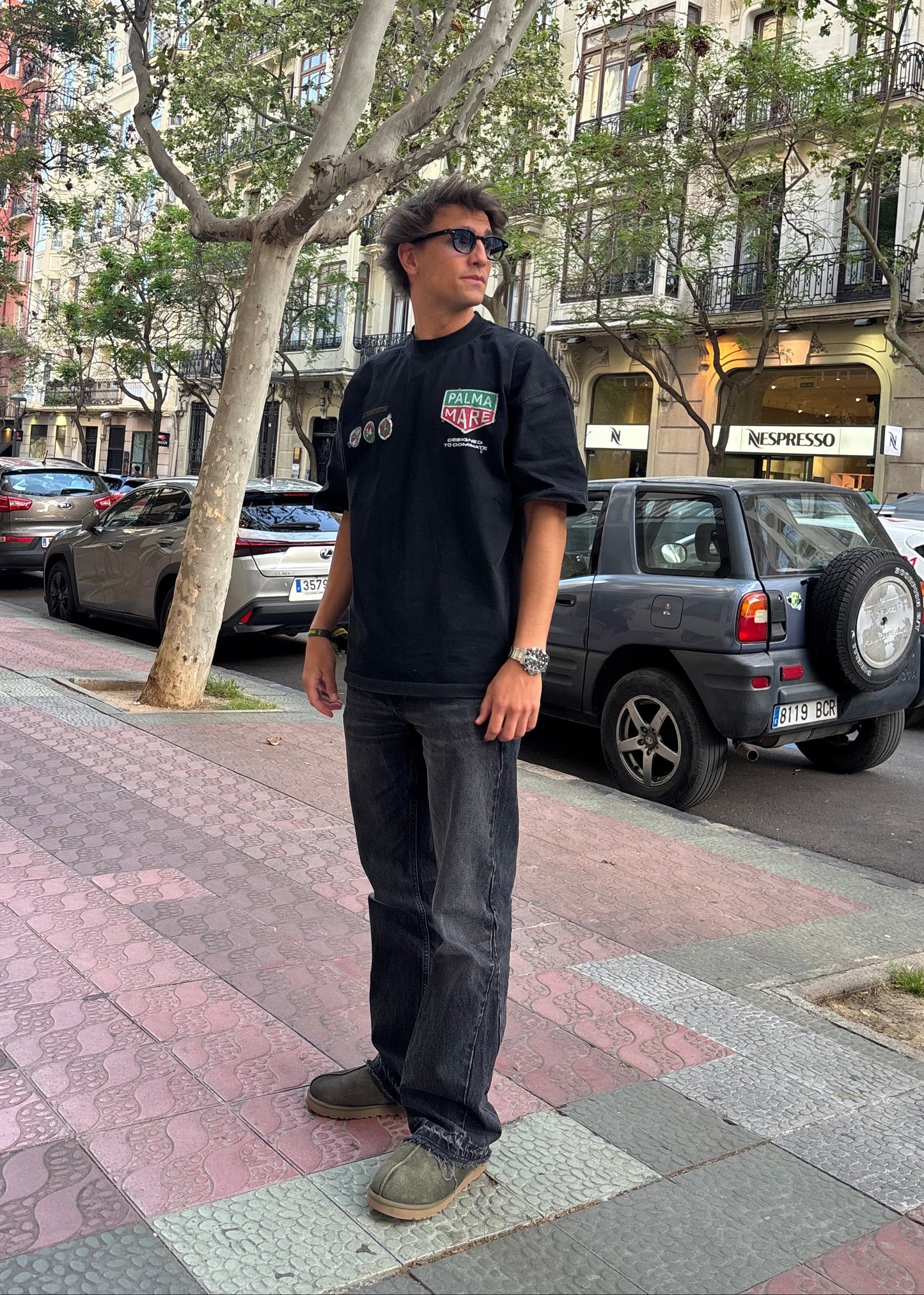 LE TEMPO DE LA SQUADRA 34´S WASHED HEAVYWEIGHTED T-SHIRT